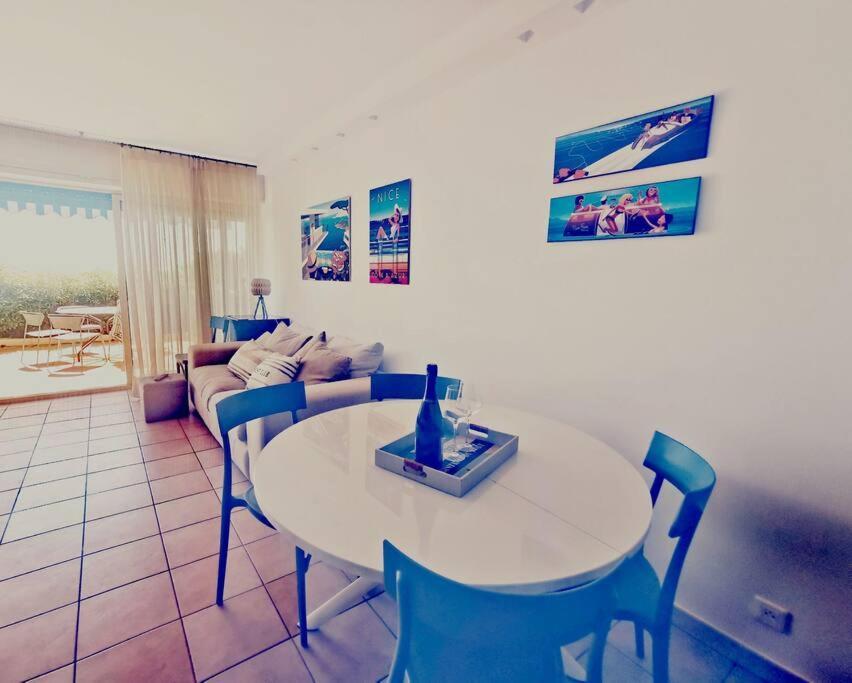 L'Apartment Paradise Sur Mer/80Sqm Beach Front +Ac Menton Exterior foto